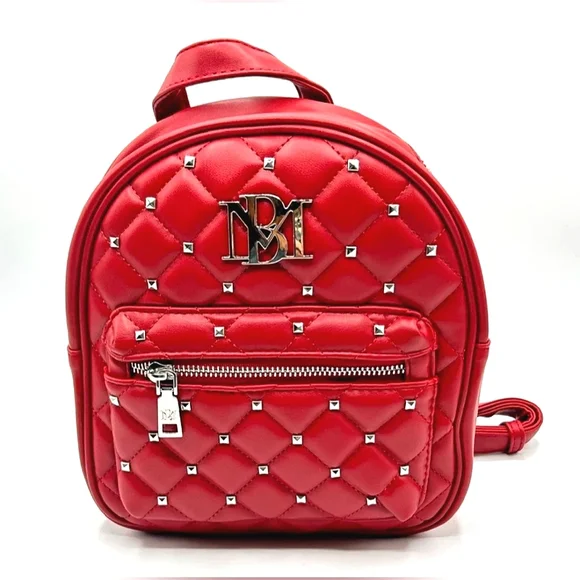 Badgley Mischka | Bags | Badgley Mishka Mini Studded Red  display picture 3